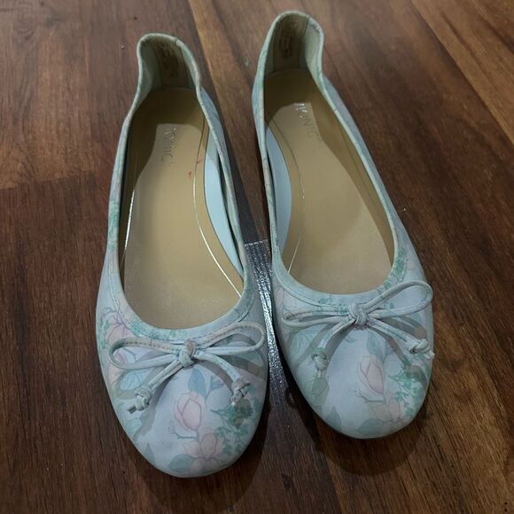 VIONIC Floral Ballet Flats with Bow Accent size 8.5 - Picture 4 of 12